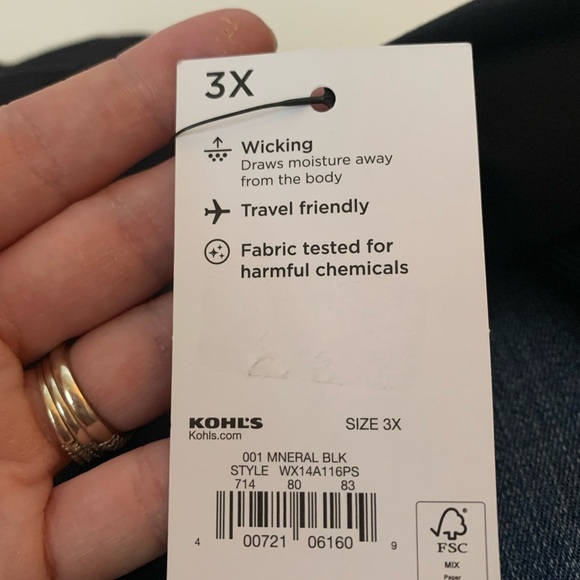 Women’s NWT FLX Top 3X - Picture 4 of 8